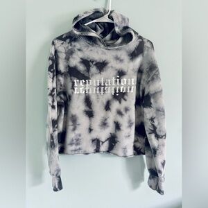 Taylor Swift Reputation Cropped Hoodie